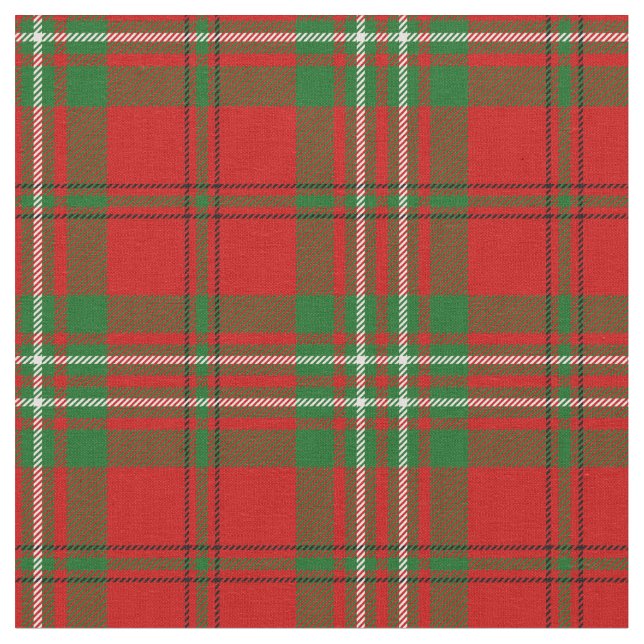 Scotttartan-Druck Stoff (Nahaufnahme)