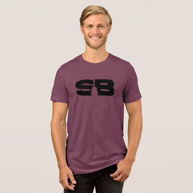 Scotty Butters-Logo Tri-Blend Shirt (Vorderseite voll)