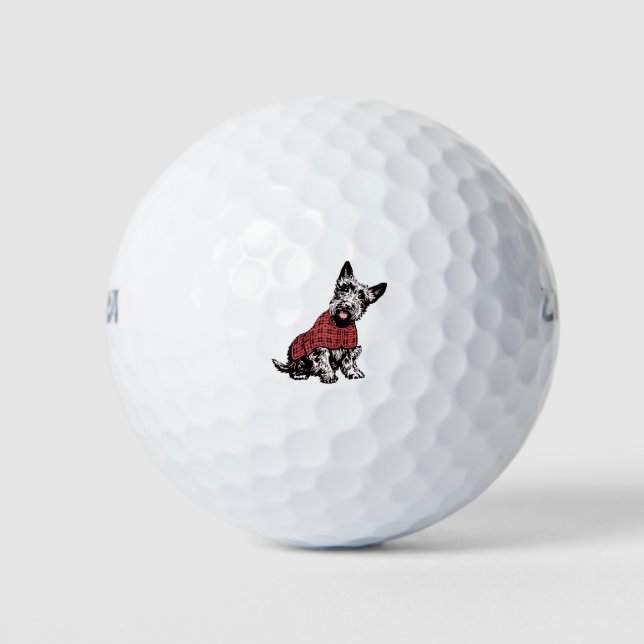 Scotty Dog Golfball (Vorderseite)
