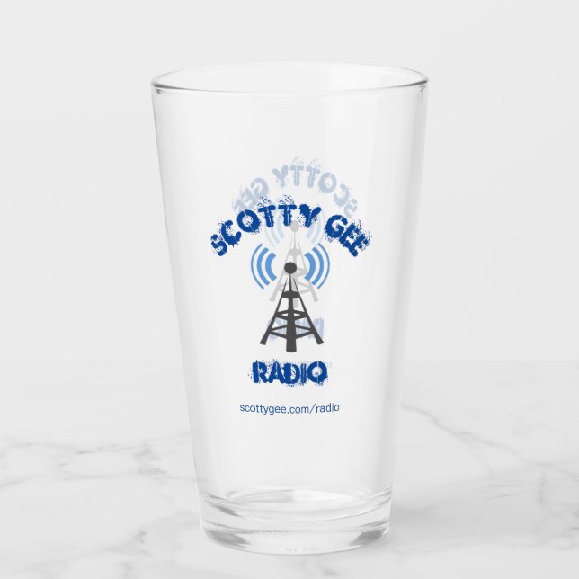 Scotty Geed Radio Tumbler (Vorderseite)