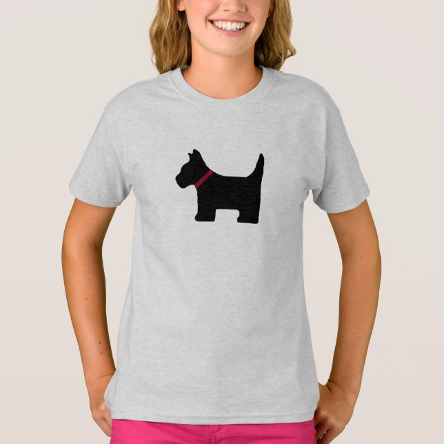 Scotty Hundeshirt T-Shirt (Vorderseite)