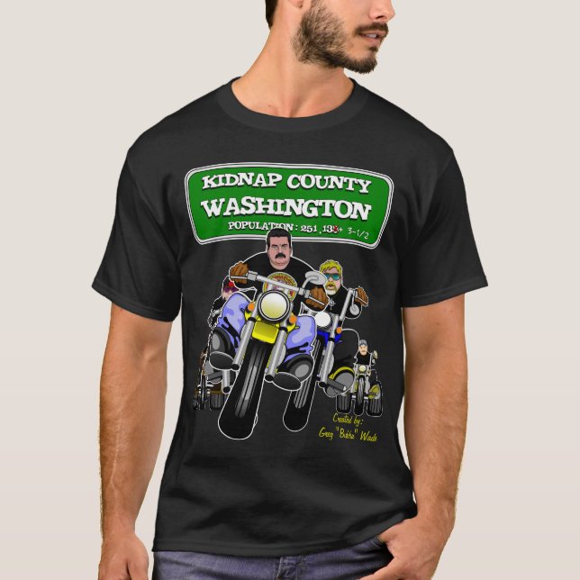 "SCOTTY" KIDNAP-LANDKREIS, WASHINGTON, WA T-Shirt (Vorderseite)