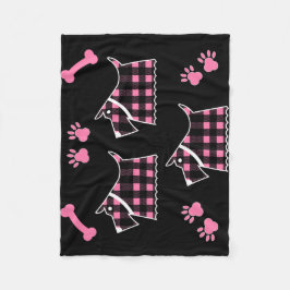 Scotty Terrier Hunde Niedlich Funny Terriers Breed Fleecedecke