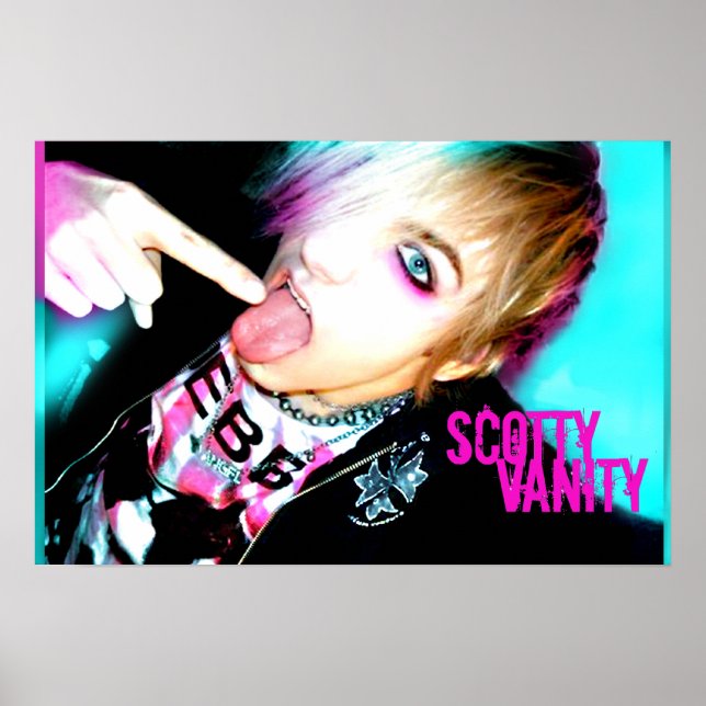 Scotty Vanity Tongue Poster (Vorne)