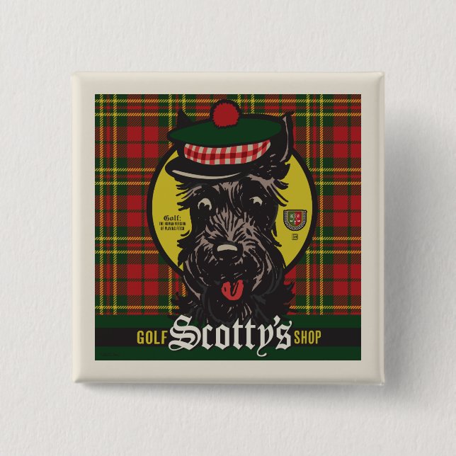 Scotty's Golf Shop Button (Vorderseite)