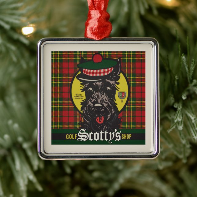 Scotty's Golf Shop Ornament Aus Metall (Baum)