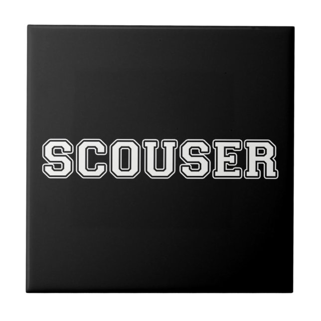 Scouser Fliese (Vorderseite)