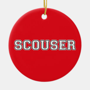 Scouser Keramik Ornament