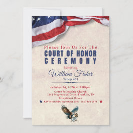 Scout Achievement Ceremony Invitation Einladung