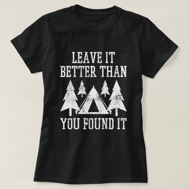 Scout Camping Outdoor Campfire Wanderung Backpacku T-Shirt (Design vorne)