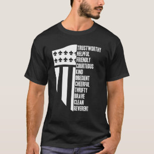 Scout Cool Uniform Nature Wilderness Pfadfinder T-Shirt