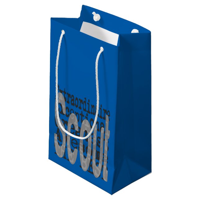 Scout Extraordinaire Kleine Geschenktüte (Vorderseite Schrägansicht)