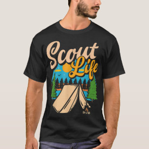 Scout Life Funny Scouverliebte Camping Boys Girl T-Shirt