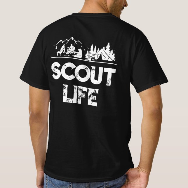 Scout Life Scouting Liebhaber Geschenke Wanderung  T-Shirt (Rückseite)