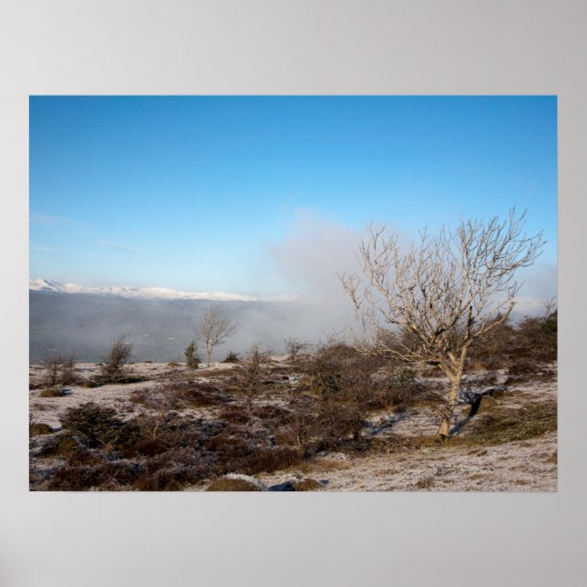 Scout Scar Cumbria England Ferienkarte Poster (Vorne)