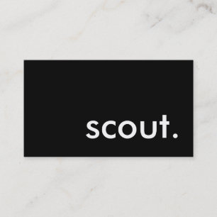 scout. visitenkarte