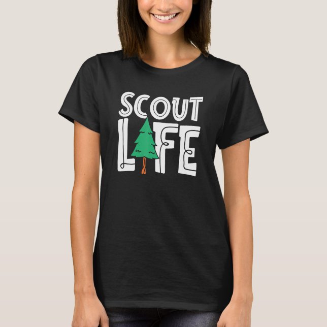 Scout Wilderness  Nature Uniform Scouting Scout Li T-Shirt (Vorderseite)