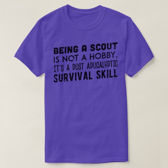 SCOUT ZU SEIN IST KEIN HAUSTIER T-Shirt (Design vorne)