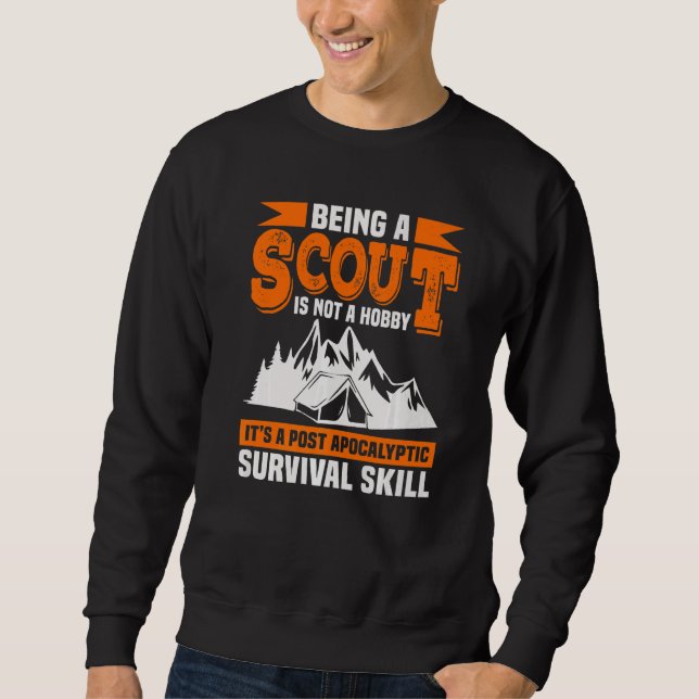Scout zu sein ist kein Hobby-Scouting Sweatshirt (Vorderseite)