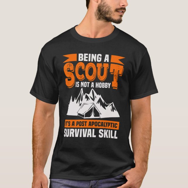 Scout zu sein ist kein Hobby-Scouting T-Shirt (Vorderseite)