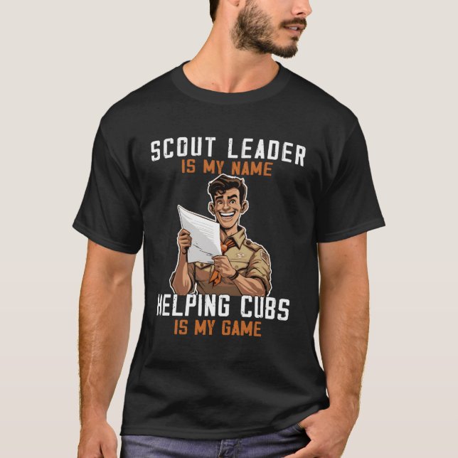 Scoutmaster Scout Leader T-Shirt (Vorderseite)