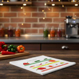 Scoville Heat Units Chili Pepper Chart  Serviette