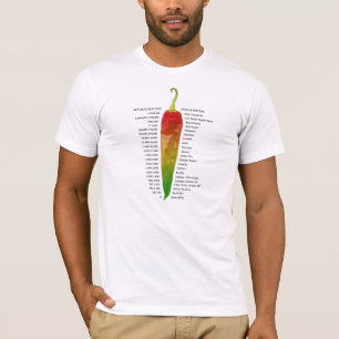 Scoville Hitze-Skala T-Shirt