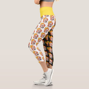 Scovillicous Feuerkopf Hoher Waisted Yoga Capris