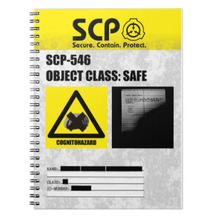 SCP - 546 "A Notebook" Notizblock