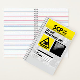 SCP - 546 "A Notebook" Notizbuch