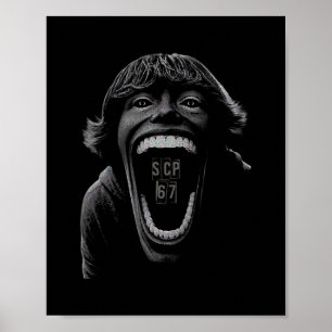 Scp 67 Six Seven 6 7 Meme Design 6 7 1  Poster