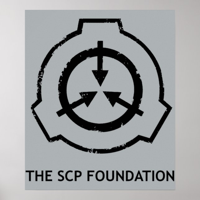 SCP Foundation-Logo Sicherer Schutz Poster (Vorne)