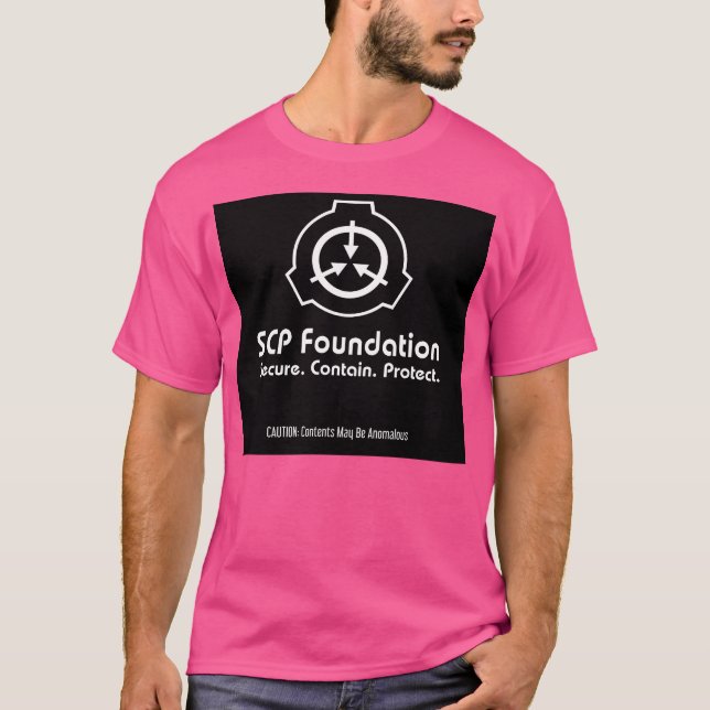 Scp Foundation-Logo T-Shirt (Vorderseite)