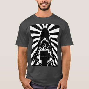 SCP Foundation Shark Punching Center T-Shirt