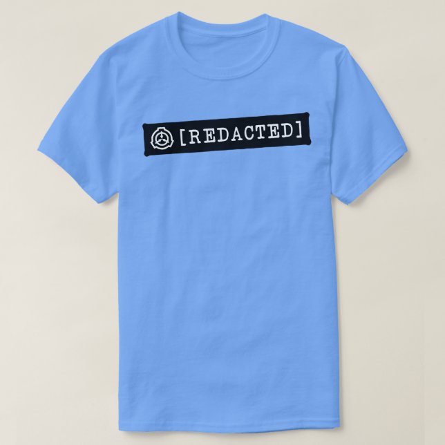 SCP Redact T-Shirt (Design vorne)
