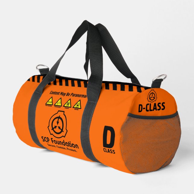 SCP Secure. Enthält. Protect D - Klasse Duffle Bag (Rechte Ecke)