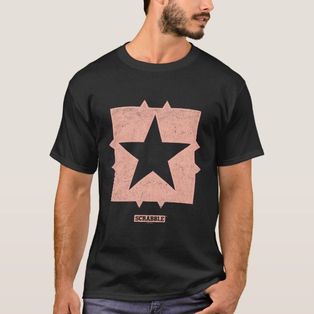 Scrabble Middle Square Free Space T-Shirt (Vorderseite)