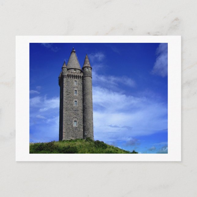 Scrabo Tower Postkarte (Vorderseite)