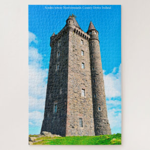 Scrabo Turm Newtownards Landkreis Down Ireland. Ji Puzzle