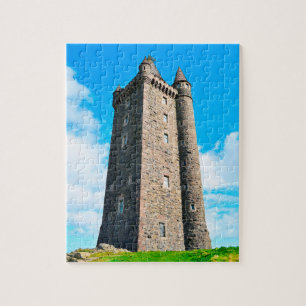 Scrabo Turm Newtownards Landkreis Down Ireland. Puzzle