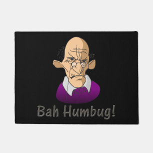Scrage bah humbug doormat fußmatte
