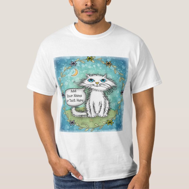 Scraggles Cat T-Shirt (Vorderseite)