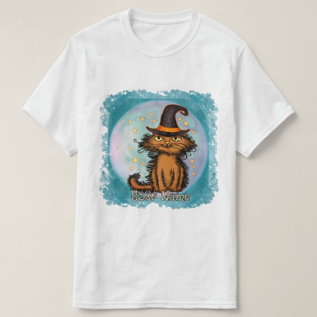 Scraggles Katzenhexe T-Shirt (Design vorne)