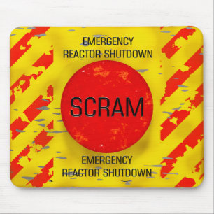 SCRAM-Kontrolle, Nuklearer Reaktornotfall Mousepad