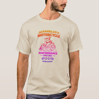 Scramblers Motorcycle Performance Farb-T-Shirt T-Shirt