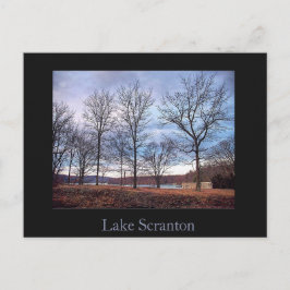 Scranton-Lake Scranton Postkarte