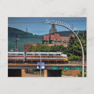 Scranton PA Postcard-Gateway zur Stadt Postkarte