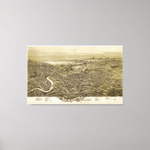 Scranton, Pennsylvania (1890) Leinwanddruck