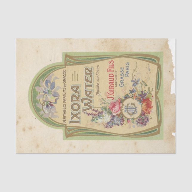 Scrap Ephemera Design Serie #26 Seidenpapier (Vorderseite)