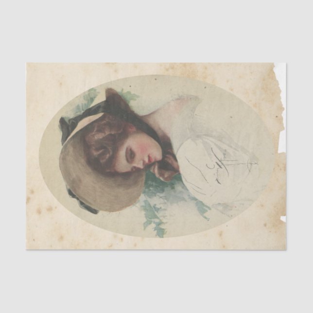 Scrap Ephemera Design Series #20 Seidenpapier (Vorderseite)